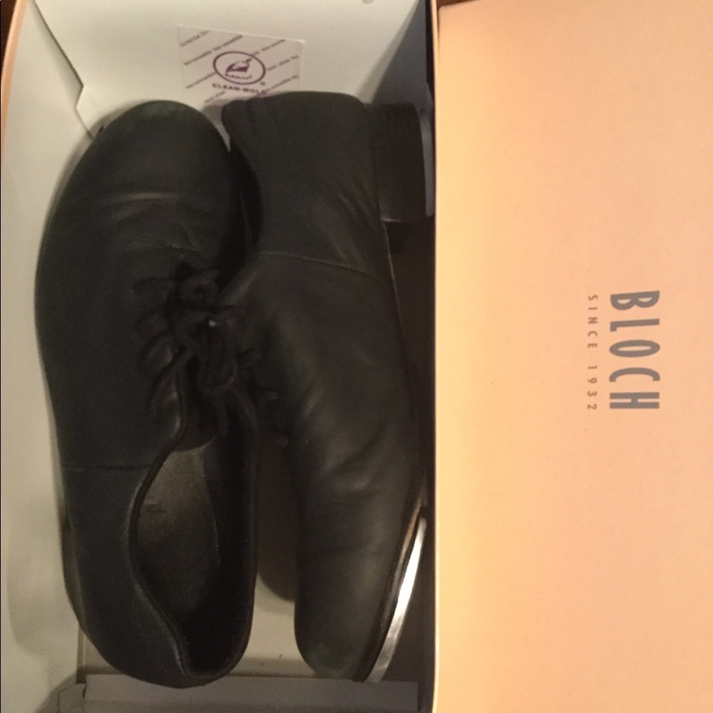 Bloch audeo tap shoes - black - 6.5M - pre-owned